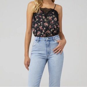 Cami NYC Floral Lace Cami Top